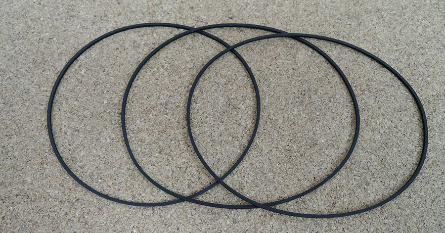 FDDの新品ゴムベルト（ロボット等のメカトロ用を流用）