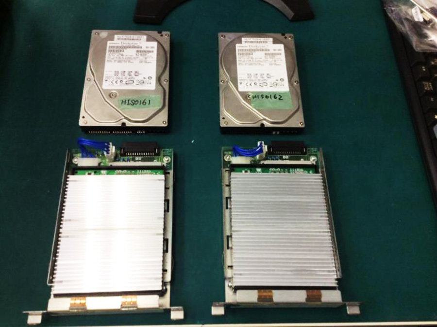 ヒートシンクの取り付け